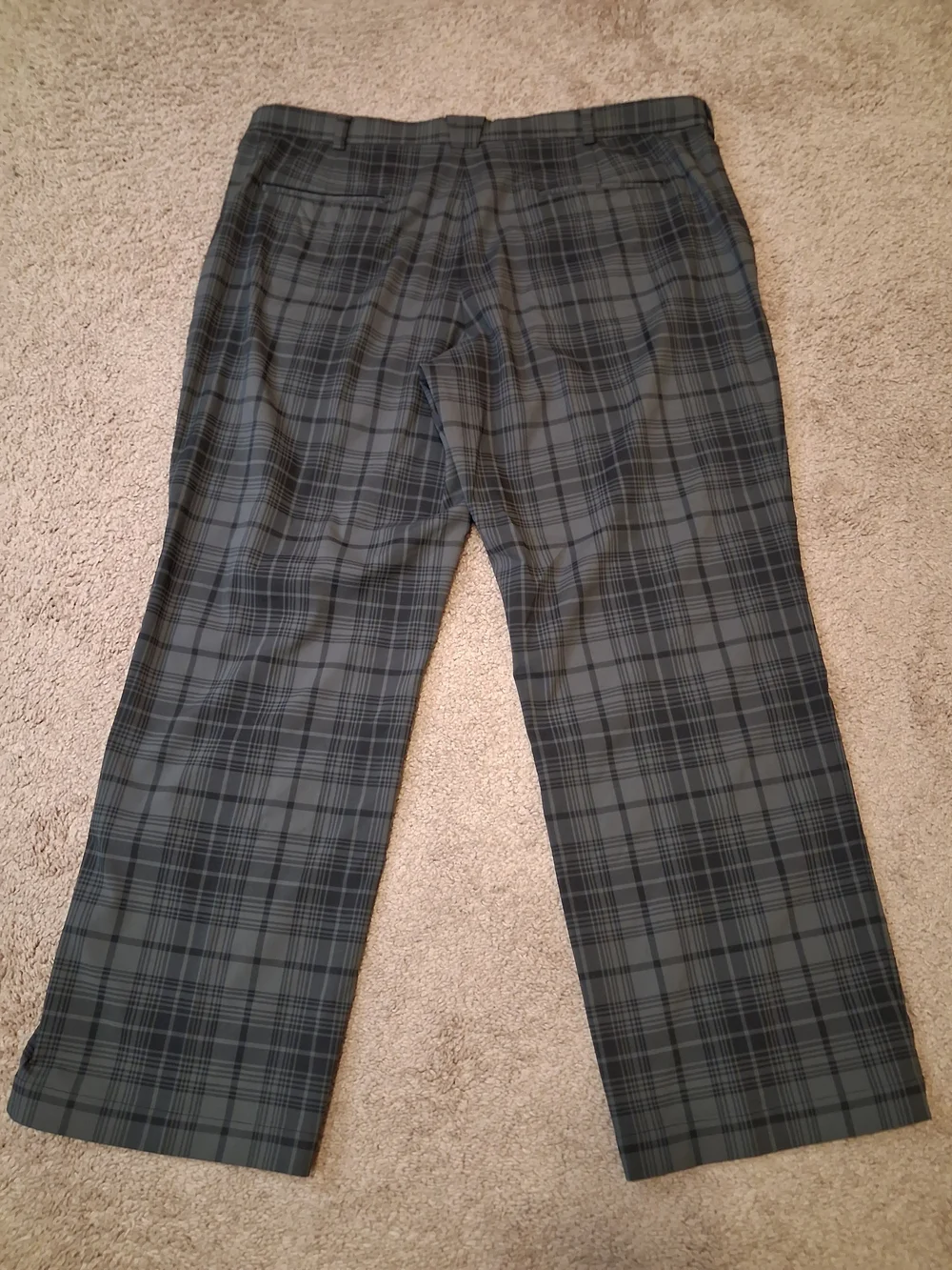 Nike plaid chinos